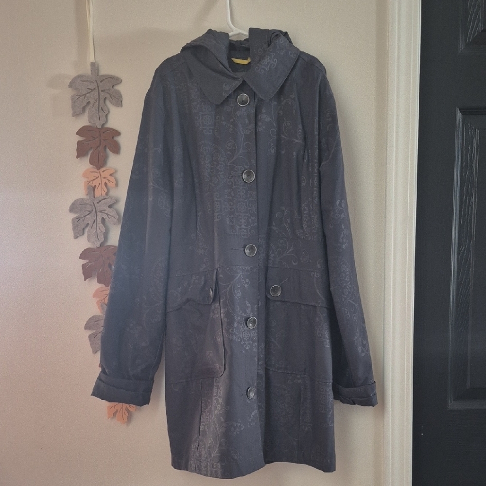 Lole Women's Black Trench Coat